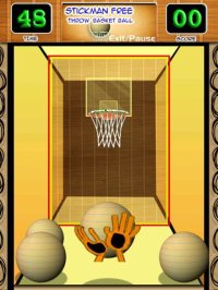 Cкриншот A Stickman Free Throw Basketball Game, изображение № 955249 - RAWG