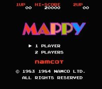 Cкриншот Mappy (1984), изображение № 731307 - RAWG
