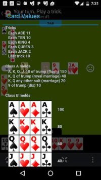 Cкриншот Pinochle Free, изображение № 1454774 - RAWG