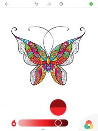 Cкриншот Adult Butterfly Coloring Book, изображение № 961823 - RAWG