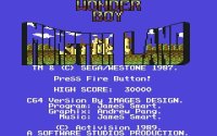 Cкриншот Wonder Boy in Monster Land (1987), изображение № 745609 - RAWG