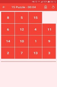 Cкриншот 15 Puzzle (Game of Fifteen), изображение № 1355087 - RAWG