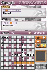 Cкриншот Telegraph Crosswords, изображение № 793187 - RAWG