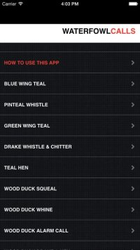 Cкриншот Waterfowl Hunting Calls - The Ultimate Waterfowl Hunting Calls App For Ducks, Geese & Sandhill Cranes - BLUETOOTH COMPATIBLE, изображение № 1729655 - RAWG