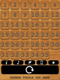 Cкриншот Number Puzzle 6X6 Slider Free, изображение № 952739 - RAWG