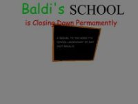 Cкриншот Baldi's School is Closing Down Permamently V4, изображение № 2598477 - RAWG
