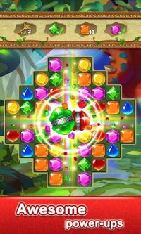 Cкриншот Gems & Jewels - Match 3 Jungle Puzzle Game, изображение № 1475949 - RAWG