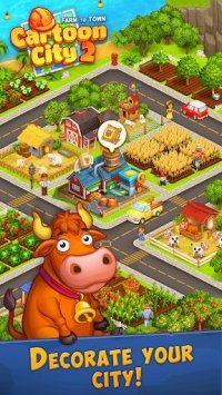 Cкриншот Cartoon City 2:Farm to Town.Build your home,house, изображение № 1434880 - RAWG