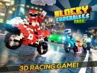 Cкриншот Blocky Superbikes Race Game | Free Cube City Moto Racing, изображение № 1762237 - RAWG