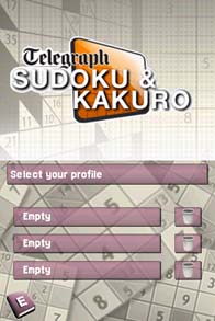 Cкриншот TELEGRAPH SUDOKU & KAKURO, изображение № 254941 - RAWG