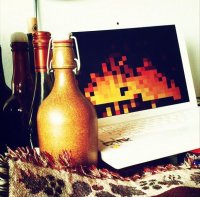 Cкриншот Pixel Fireplace (itch), изображение № 998491 - RAWG