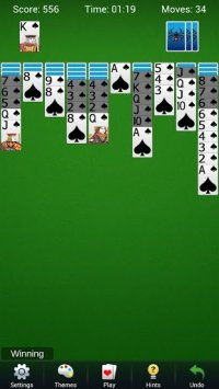 Cкриншот Spider Solitaire - Best Classic Card Games, изображение № 2072683 - RAWG