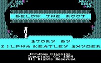 Cкриншот Below the Root (1984), изображение № 753984 - RAWG