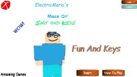 Cкриншот ElectricMario's Maze of Shit and Keys, изображение № 1902231 - RAWG