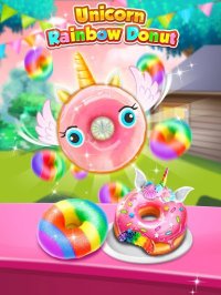 Cкриншот Unicorn Rainbow Donut - Sweet Desserts Bakery Chef, изображение № 1588433 - RAWG