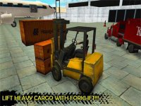 Cкриншот Construction Forklift Crane Driver 3D Simulator, изображение № 2097774 - RAWG