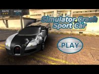 Cкриншот Simulator Crash Sport Car 3D, изображение № 871229 - RAWG