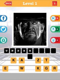 Cкриншот Wrestling Star Quiz,Guess For WWE RAW & UFC Trivia, изображение № 930381 - RAWG