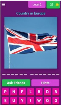 Cкриншот Flags Quiz - Guess the Country, изображение № 2425115 - RAWG