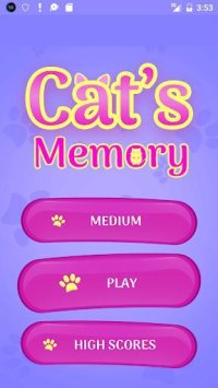 Cкриншот CUTE CATS Memory matching Game, изображение № 1502254 - RAWG