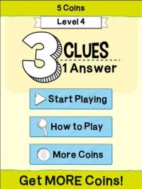 Cкриншот 3 Clues 1 Answer, изображение № 1728118 - RAWG
