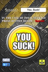 Cкриншот You Suck! Button, изображение № 986567 - RAWG