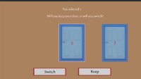 Cкриншот Monty Hall Problem Sandbox (the three doors), изображение № 1259708 - RAWG