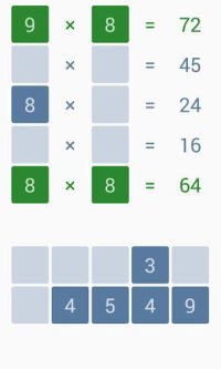 Cкриншот Multiplication table, изображение № 1562414 - RAWG