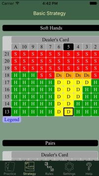 Cкриншот BlackJack 101 Pro - Basic Strategy Trainer, изображение № 950430 - RAWG