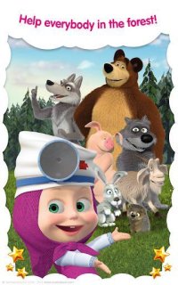 Cкриншот Masha and the Bear: Free Animal Games for Kids, изображение № 1472604 - RAWG