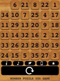 Cкриншот Number Puzzle 6X6 Slider Free, изображение № 952729 - RAWG