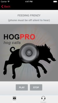 Cкриншот REAL Hog Calls - Hog Hunting Calls + Boar Calls BLUETOOTH COMPATIBLE, изображение № 1729336 - RAWG