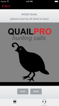 Cкриншот REAL Quail Sounds and Quail Hunting Calls, изображение № 1729538 - RAWG