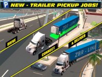 Cкриншот Trailer Truck Parking with Real City Traffic Car Driving Sim, изображение № 920042 - RAWG