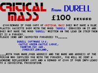 Cкриншот Critical Mass (1985), изображение № 756773 - RAWG