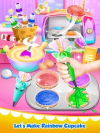 Cкриншот Unicorn Food - Sweet Rainbow Cupcake Desserts, изображение № 1588411 - RAWG