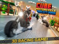 Cкриншот Cube Motorcycle City Roads: Free Block Racing Games Edition, изображение № 871792 - RAWG