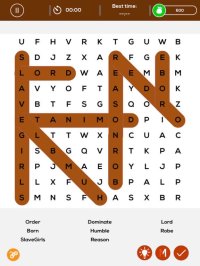 Cкриншот Bible IMP Words Search Puzzle - Play ultimate word search free puzzle and keep your faithlife study bible words in fun way, изображение № 1663283 - RAWG