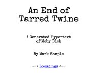 Cкриншот An End of Tarred Twine, изображение № 2246663 - RAWG