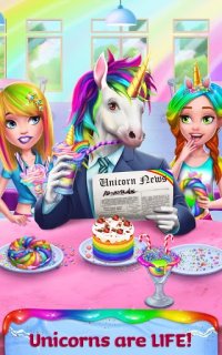 Cкриншот Unicorn Food - Rainbow Glitter Food & Fashion, изображение № 1361842 - RAWG