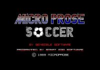 Cкриншот Microprose Soccer, изображение № 749168 - RAWG