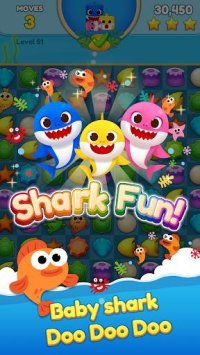 Cкриншот Baby Shark Match: Ocean Jam, изображение № 1531340 - RAWG