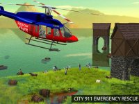 Cкриншот Flying Pilot Helicopter Rescue - City 911 Emergency Rescue Air Ambulance Simulator, изображение № 1802086 - RAWG