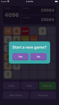 Cкриншот 2048 AI - Play with AI solver, изображение № 3110690 - RAWG