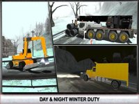 Cкриншот Snow Truck Driver Simulator 3D – Drive the big crane and clear up ice from frozen road, изображение № 2097626 - RAWG