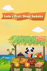 Cкриншот Lola's Fruit Shop Sudoku, изображение № 258610 - RAWG