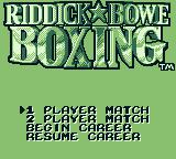 Cкриншот Riddick Bowe Boxing, изображение № 751871 - RAWG