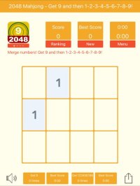 Cкриншот 2048 Mahjong - Get 9 and 1-9!, изображение № 1329846 - RAWG