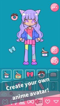 Cкриншот Cute Girl Avatar Maker - Cute Avatar Creator Game, изображение № 2088230 - RAWG