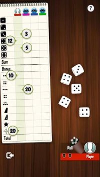 Cкриншот Yatzy Offline and Online - free dice game, изображение № 1401845 - RAWG